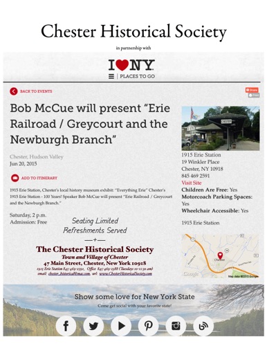 2015-06-20 Robert McCue Erie Greycourt/Newburgh talk Flyer.